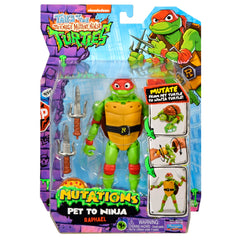TMNT Raphael ninja collectible packaging showcases presentation and gift-ready appeal.