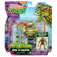 TMNT Mutations Metalhead 4.5-inch figure front view with TV detailing.
