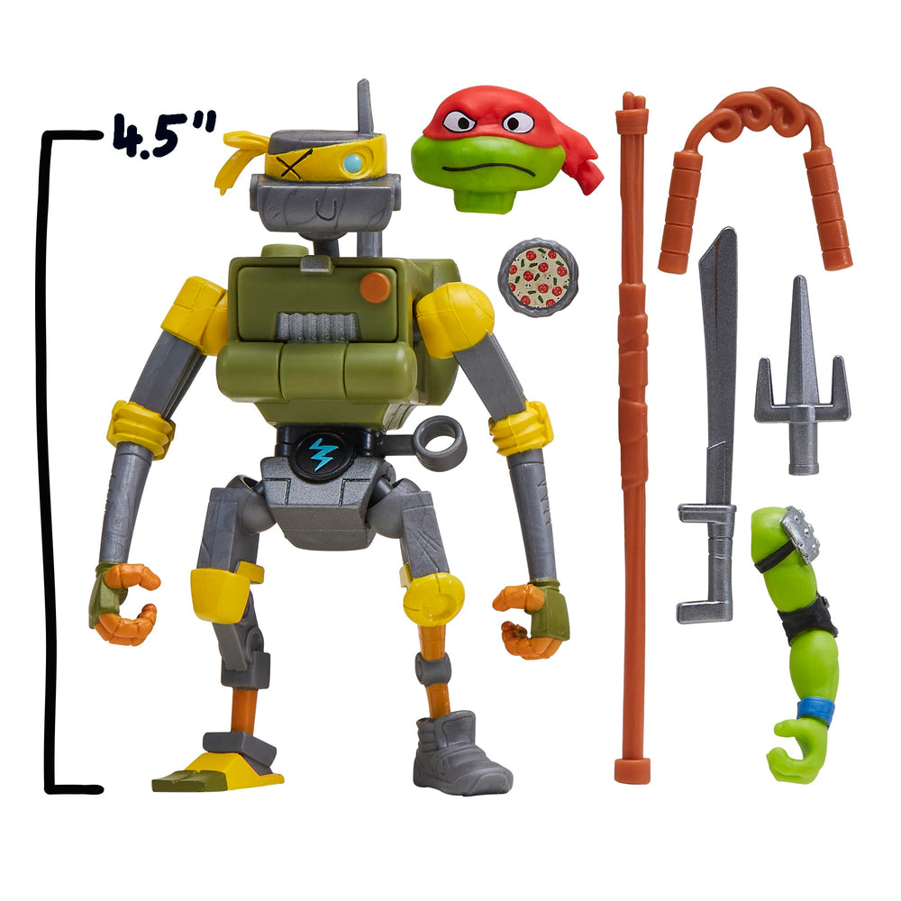 TMNT Mutations Metalhead left arm swap enables unique combinations.