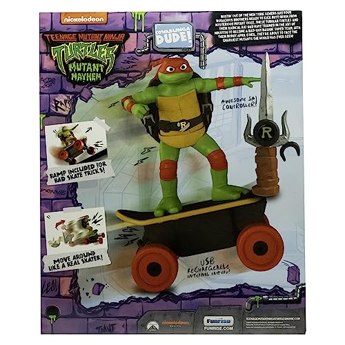 TMNT Cowabunga remote guides precise side-to-side tricks for easy control