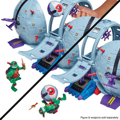 TMNT Technodrome playset brain scrambler reveals surprising action moments