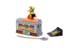 TMNT Turtle Madness Skate Park setup with ramps for extended, dynamic play scenarios.