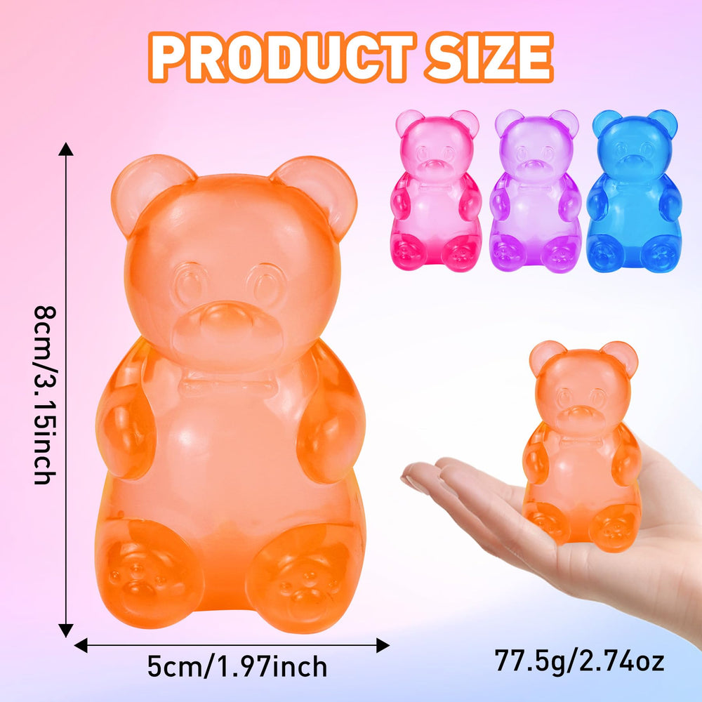 Tngtswwcv squeezable stress ball orange provides tactile satisfaction for kids and adults.