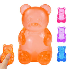 Tngtswwcv stress bear taba squishy ball orange for desk stress relief and focus.