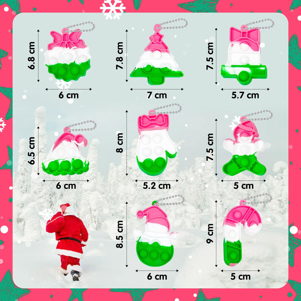 TOANWOD Christmas party bag fillers provide hours of kid-friendly fun.