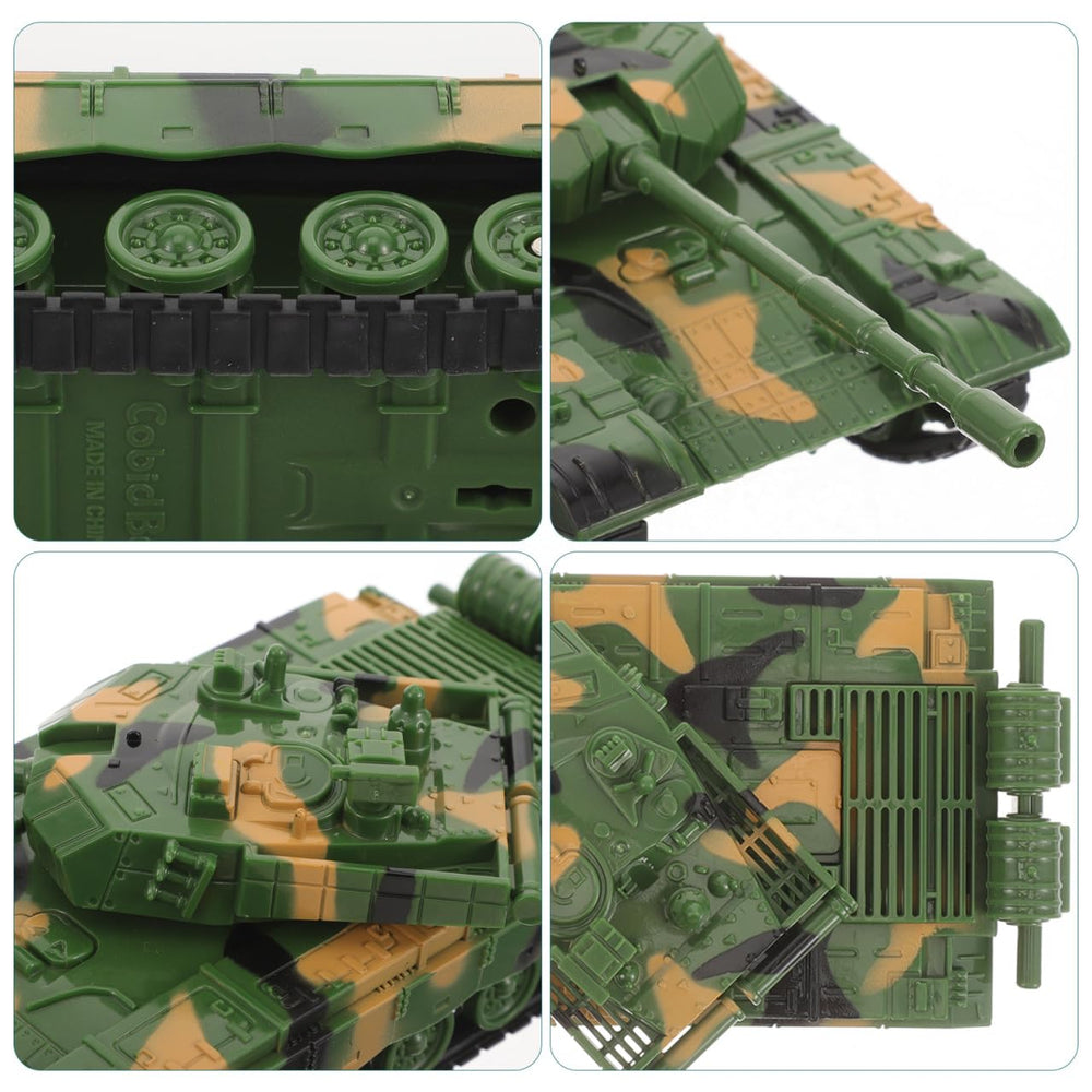 Toddmomy tank model arrives ready to play with no assembly.