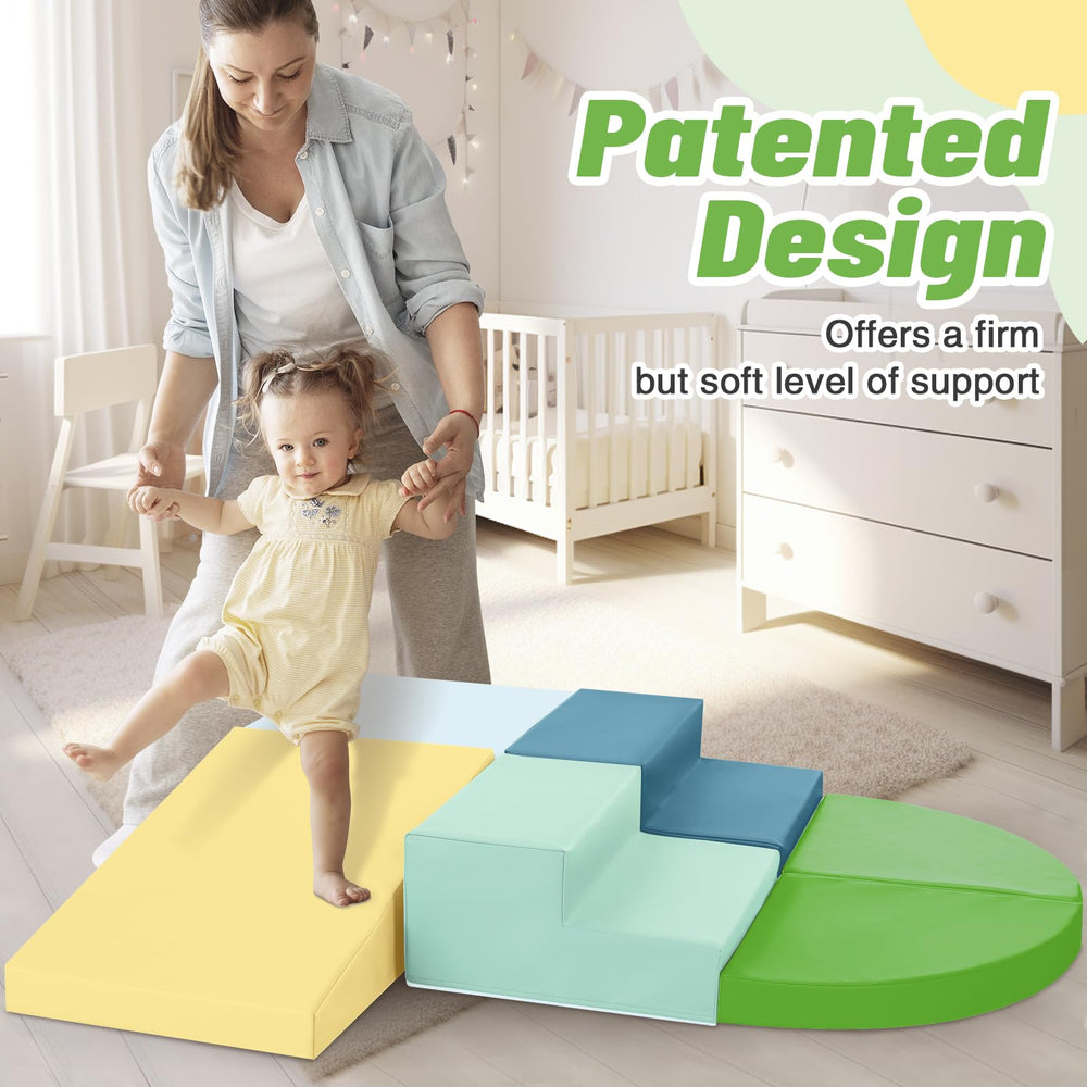 TODIBY soft PU leather climber half moon left aids toddler coordination