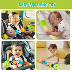 TOHIBEE caterpillar height scale helps track growth during tummy time