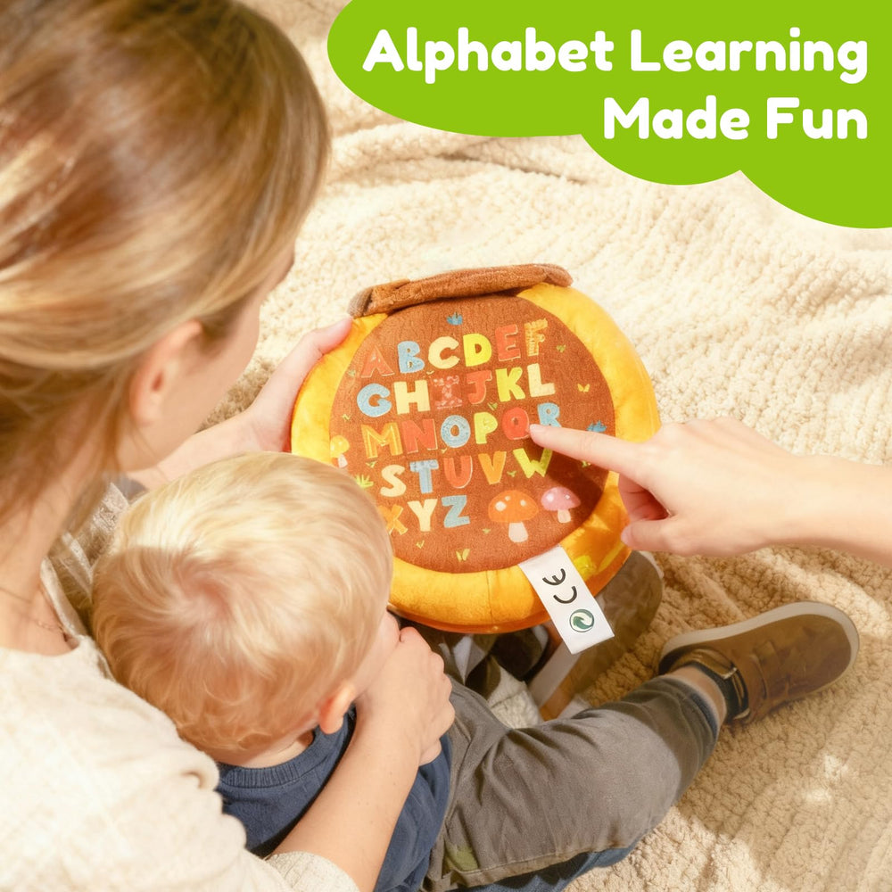 TOHIBEE music IC inside bee offers gentle melodies to soothe and entertain during play.