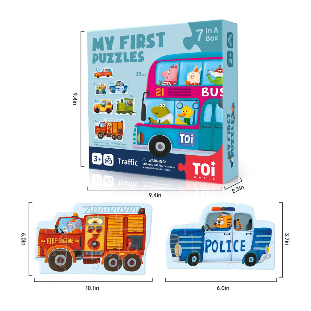 Toi pull-out-storage-box-puzzles, convenient for travel and classroom use