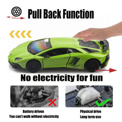 TOKAXI Aventador SV pull-back mechanism in action for quick play