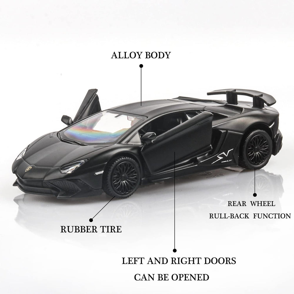 TOKAXI LP750-4 SV diecast open doors reveal detailed interior for display.
