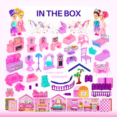 TomLeOn dollhouse with five rooms and garden sparks storytelling and cooperative play