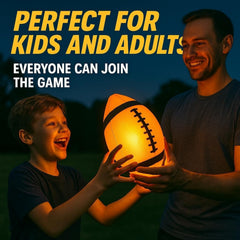 TOMLEON Official Size 6 football with professional grip for accurate throws