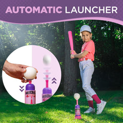 Tomleon kids bat and tee ball set boosting early coordination