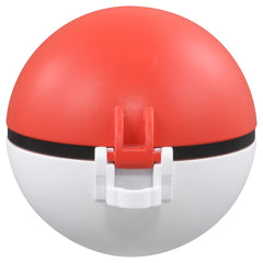 TOMY MonColle MB-01 Poke Ball side view highlights iconic design