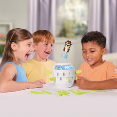 Bluey figure with crocodile sticks ready to trigger the POP