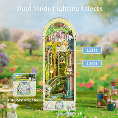 Tonecheer acrylic dust cover included keeps your display dust-free.