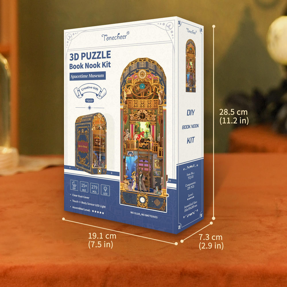 Tonecheer batteries and glue not included reminder for air freight compliance.