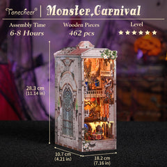 Tonecheer Monster Carnival dust cover protects the miniature scene.