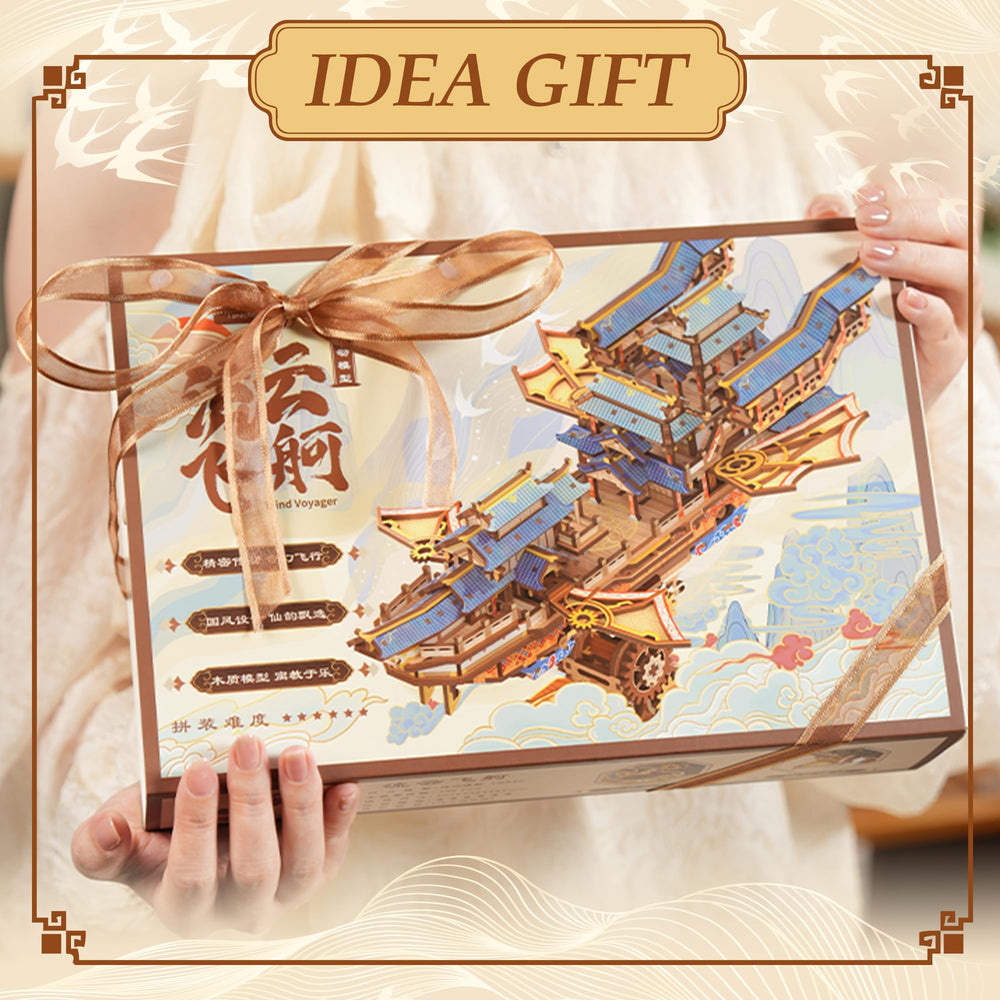 Tonecheer Wind Voyager instruction book guiding builders through the craft.
