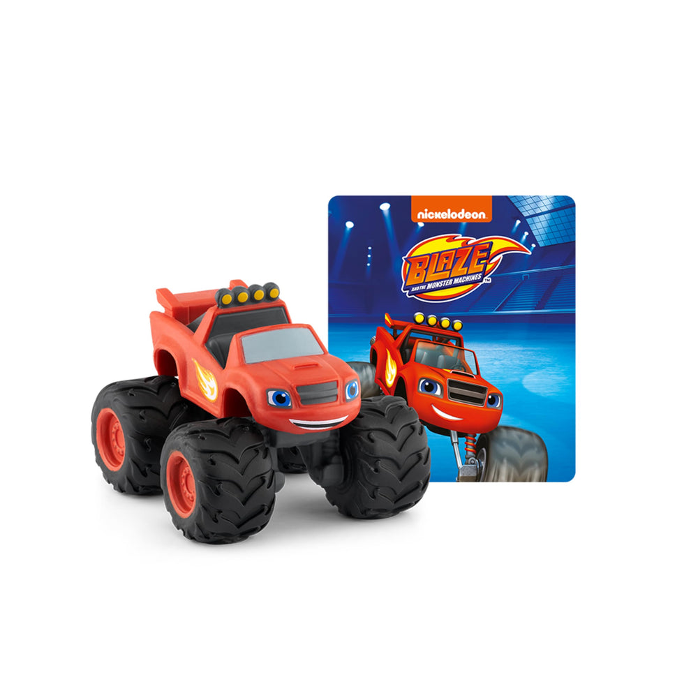 Tonies Blaze front-view figurine promotes imaginative storytelling with Blaze and AJ.