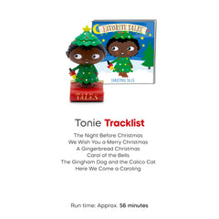 Tonies Christmas Tales packaging angle highlighting quick setup