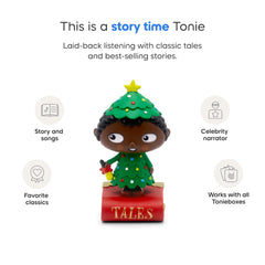 Tonies Christmas Tales story cards shown for imaginative storytelling