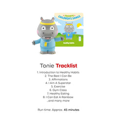 Tonies Healthy Habits affirmations for positive mindset and mindfulness play.