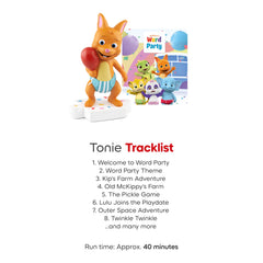 Tonies Kip naptime story visual for calm, focused listening sessions.