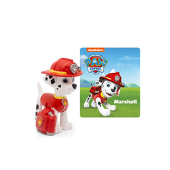 Tonies Marshall paw patrol figurine ready for imaginative play on a race track