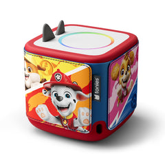 Tonies sleeve keeps sound clear with properly aligned speaker holes on Toniebox 2.