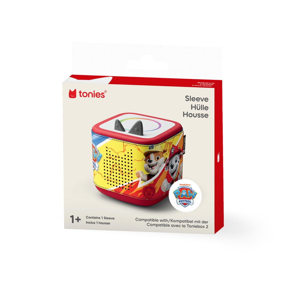 Tonies sleeve is compatible with Toniebox 2 only, not Toniebox 1.