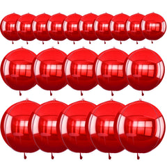 TONIFUL 22-inch red 4D balloon serves as a bold centerpiece for celebrations