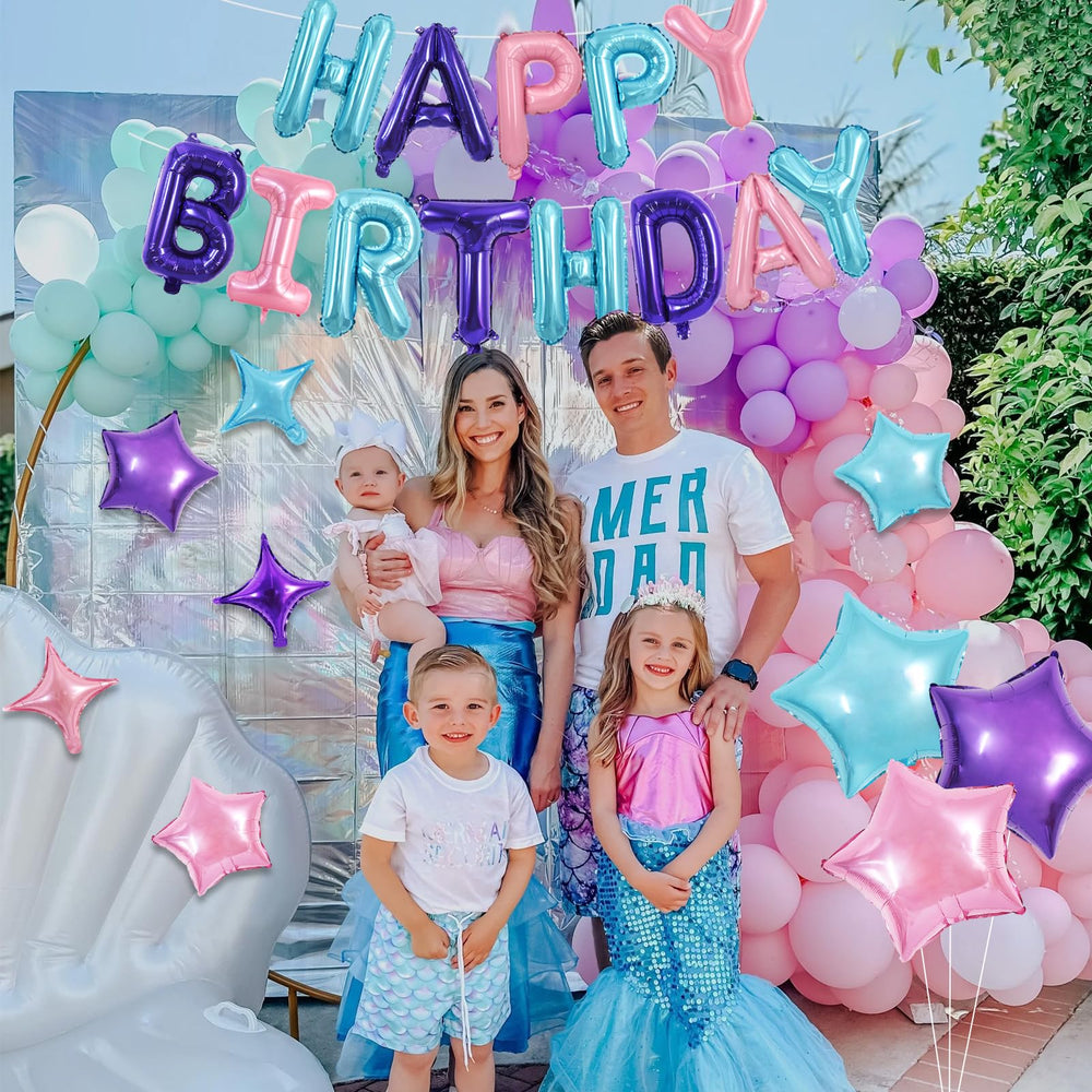 TONIFUL aluminum foil balloons self-sealing and long-lasting