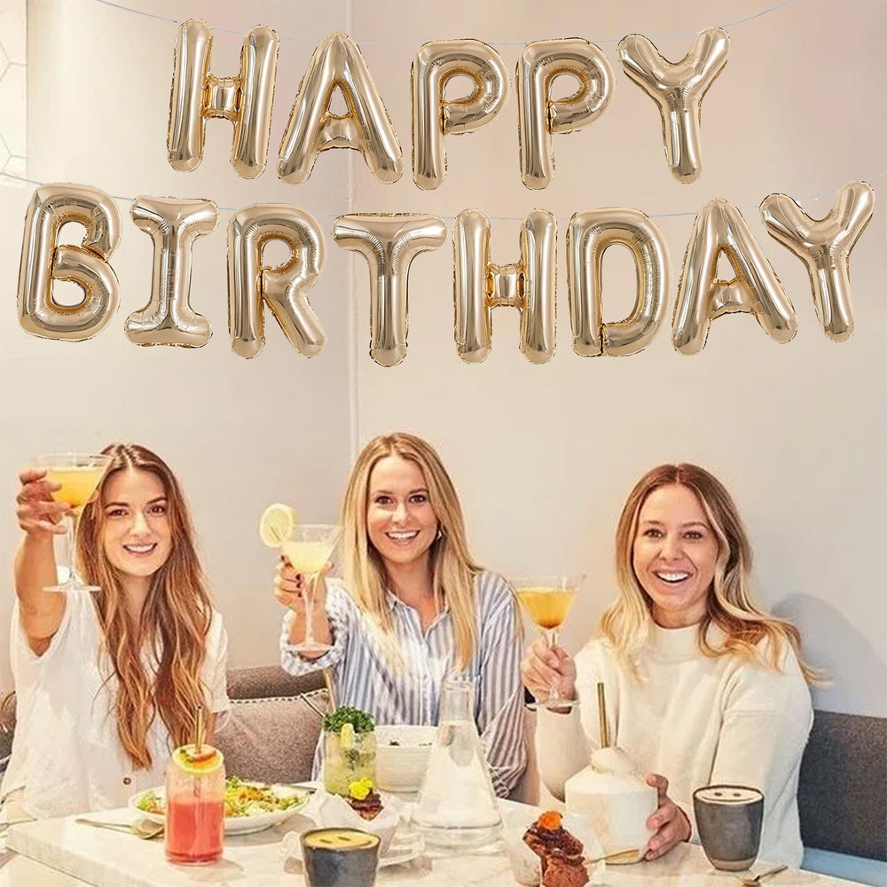 TONIFUL indoor-outdoor birthday decor kit for home celebrations.