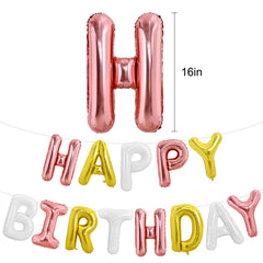 Toniful 16-inch foil balloon letters for indoor celebrations