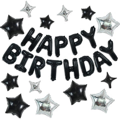 TONIFUL Happy Birthday banner-16inch-letters-foil enhances celebration photos