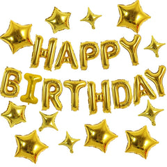TONIFUL Happy Birthday banner 16 inch letters for a vibrant celebration.