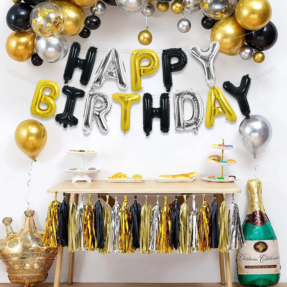 TONIFUL banner kit includes ribbon and straw for quick assembly.