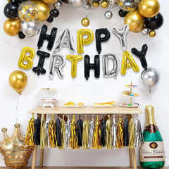 TONIFUL banner kit includes ribbon and straw for quick assembly.
