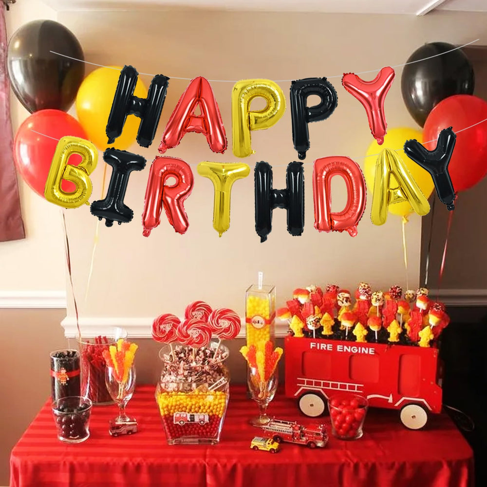 TONIFUL Wall display idea creates photo-ready birthday backdrop.