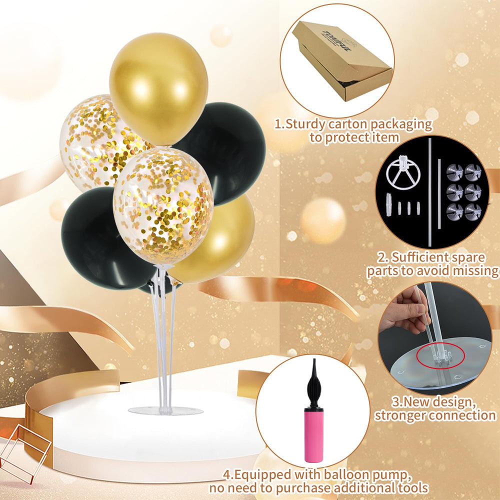 TONIFUL included accessories like pump and clips for easy decorating