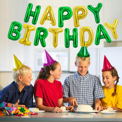 TONIFUL outdoor-friendly banner adds sparkle to birthday celebration outdoors.