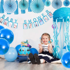 TONIFUL blue foil balloons add festive flair for Christmas, birthdays, weddings, and celebrations