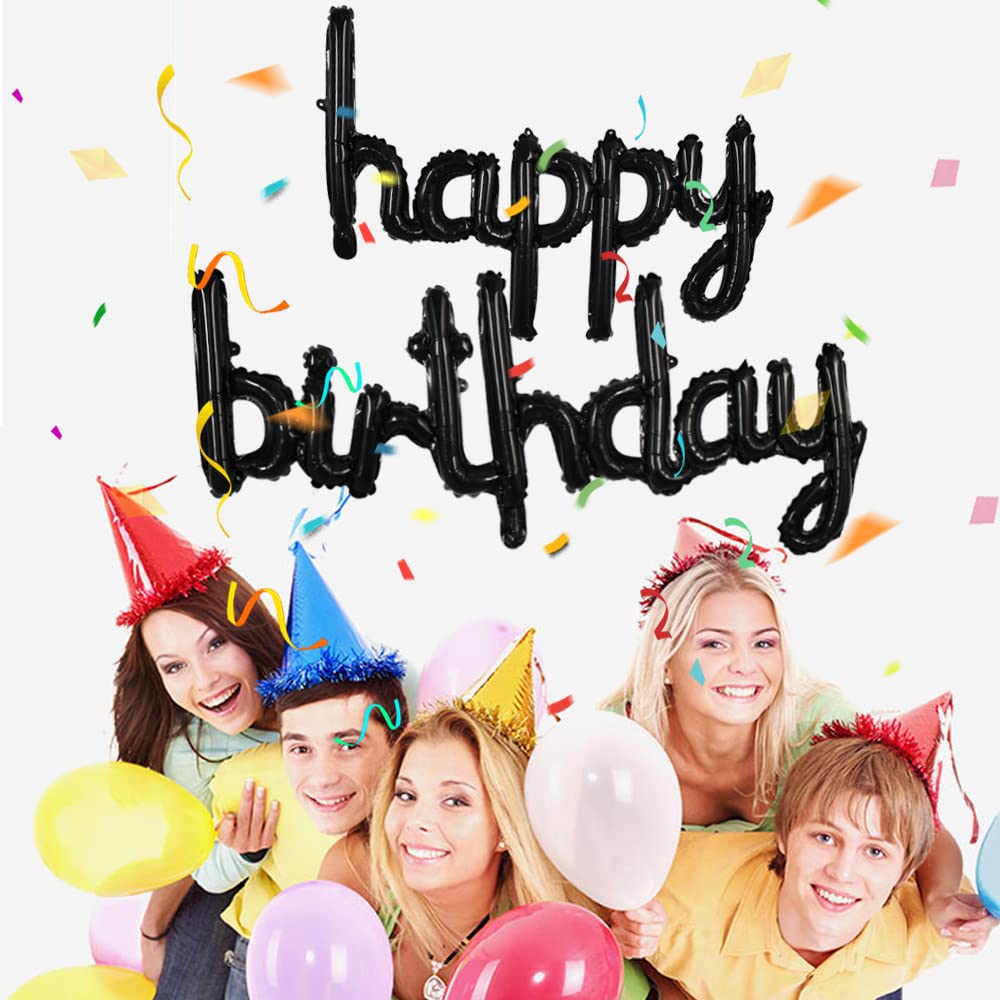 TONIFUL reusable birthday banner stores easily for future parties