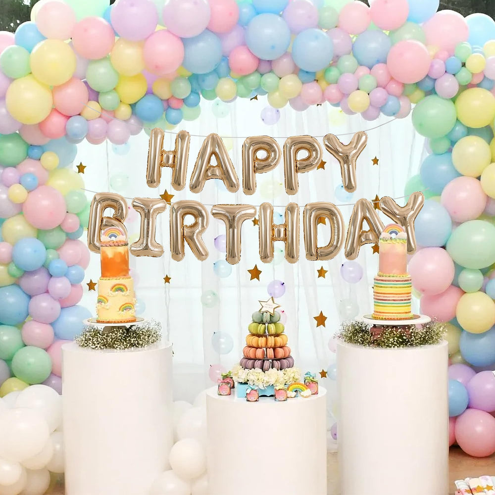 TONIFUL reusable party banner adds bold shine to any celebration.