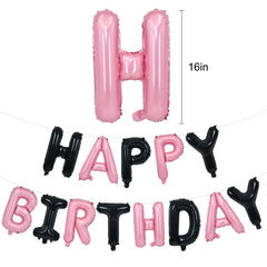 TONIFUL 16-inch foil balloon letters, self-sealing and ready for quick setup.