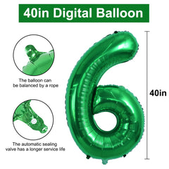 TONIFUL foil Mylar balloon inflates easily with straw for quick party setup.