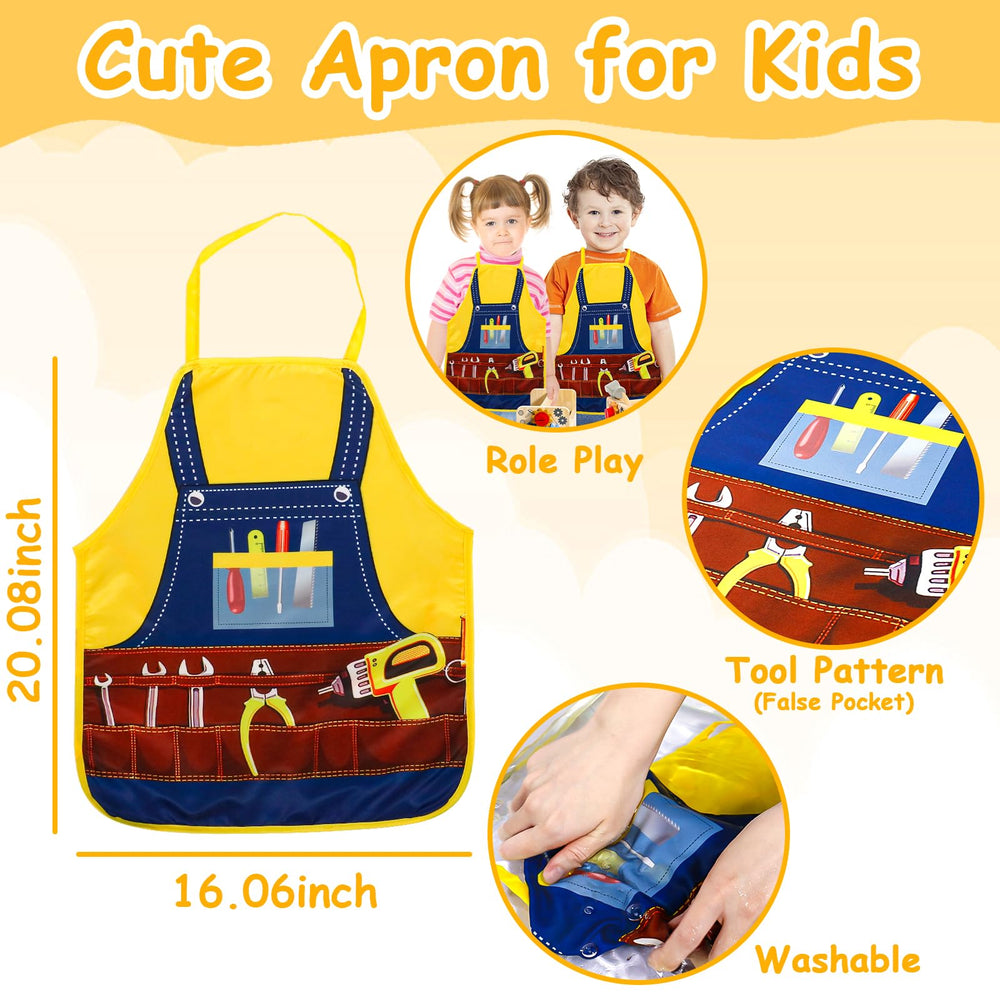 TONZE 39-piece set inspires creative construction projects for kids.